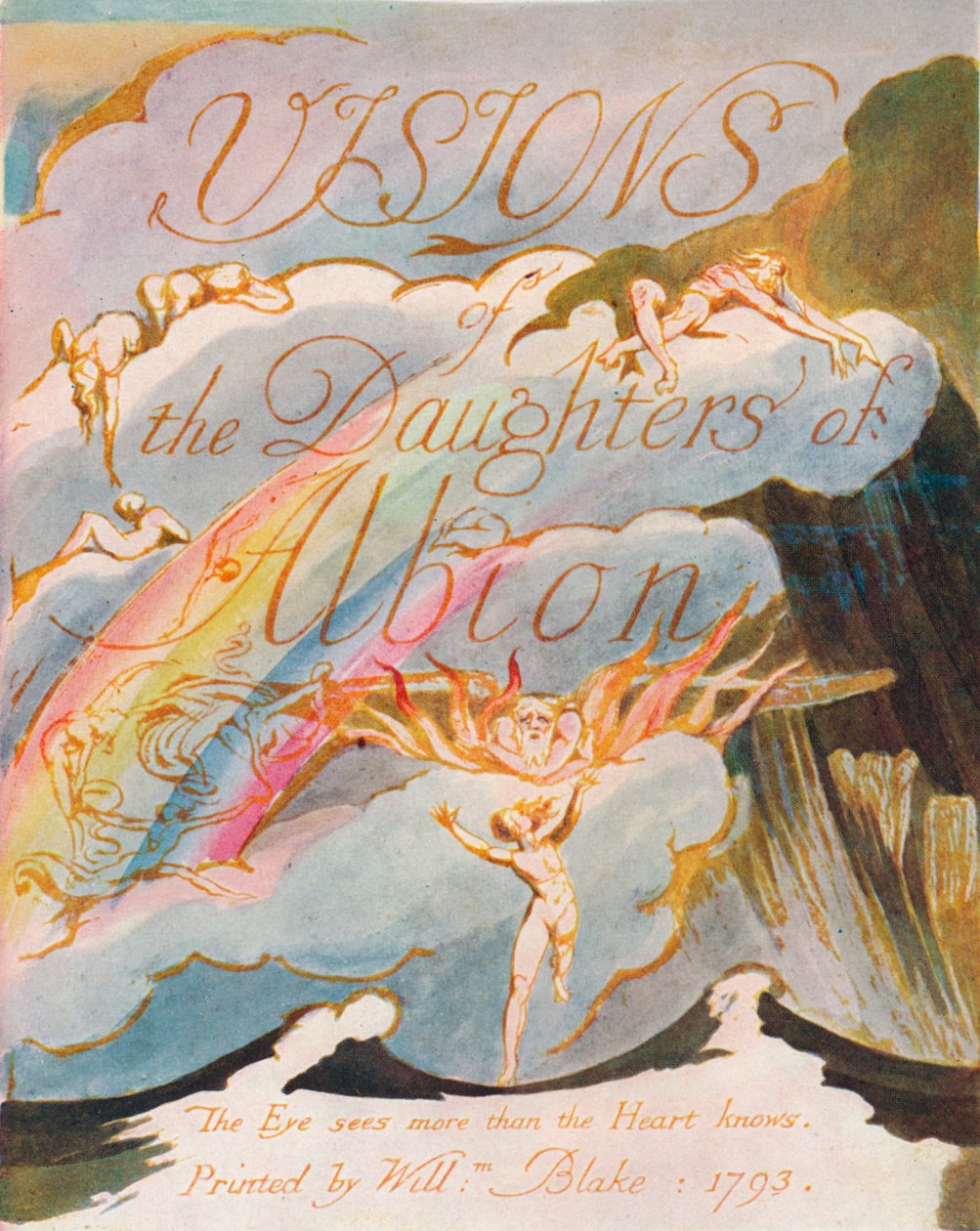 Vize dcer Albionu, 1793 od William Blake