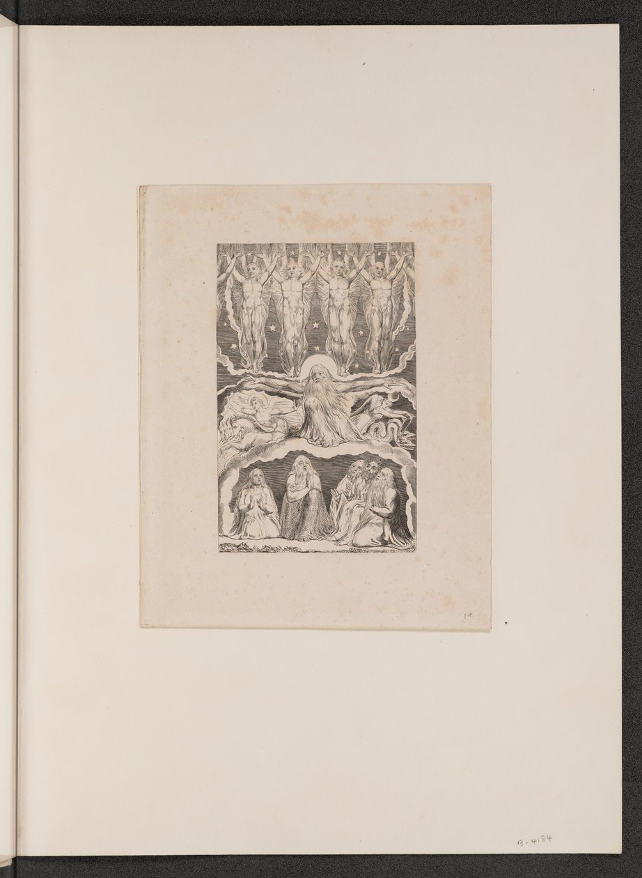 Když jitřní hvězdy zpívaly spolu, 1825. od William Blake