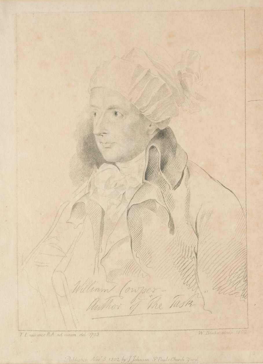 William Cowper od William Blake