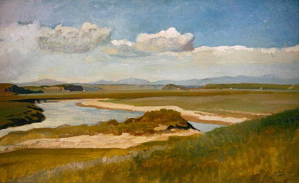 Pohled na Tiberu poblíž Říma od William Blake Richmond