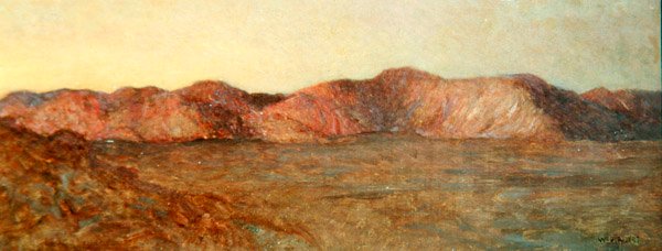 Poušť El Kab, Dosvit od William Blake Richmond