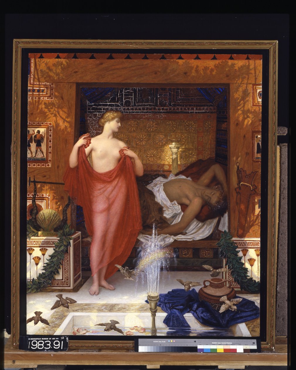 Hera In The House Of Hephaistos (olej na plátně) od William Blake Richmond
