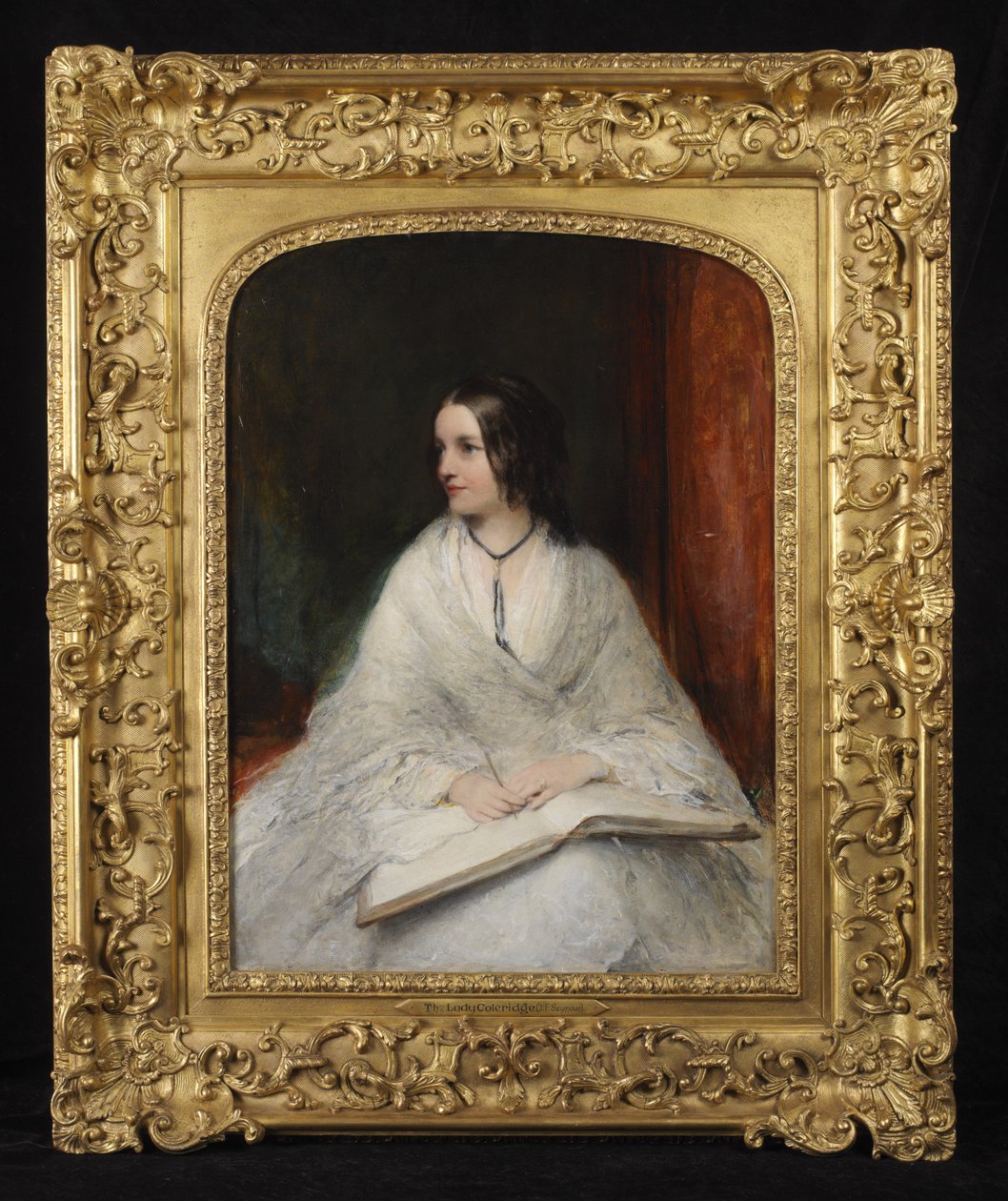 Portrét Jane Fortescue Seymour, paní Coleridge, kolem roku 1862 od William Boxall