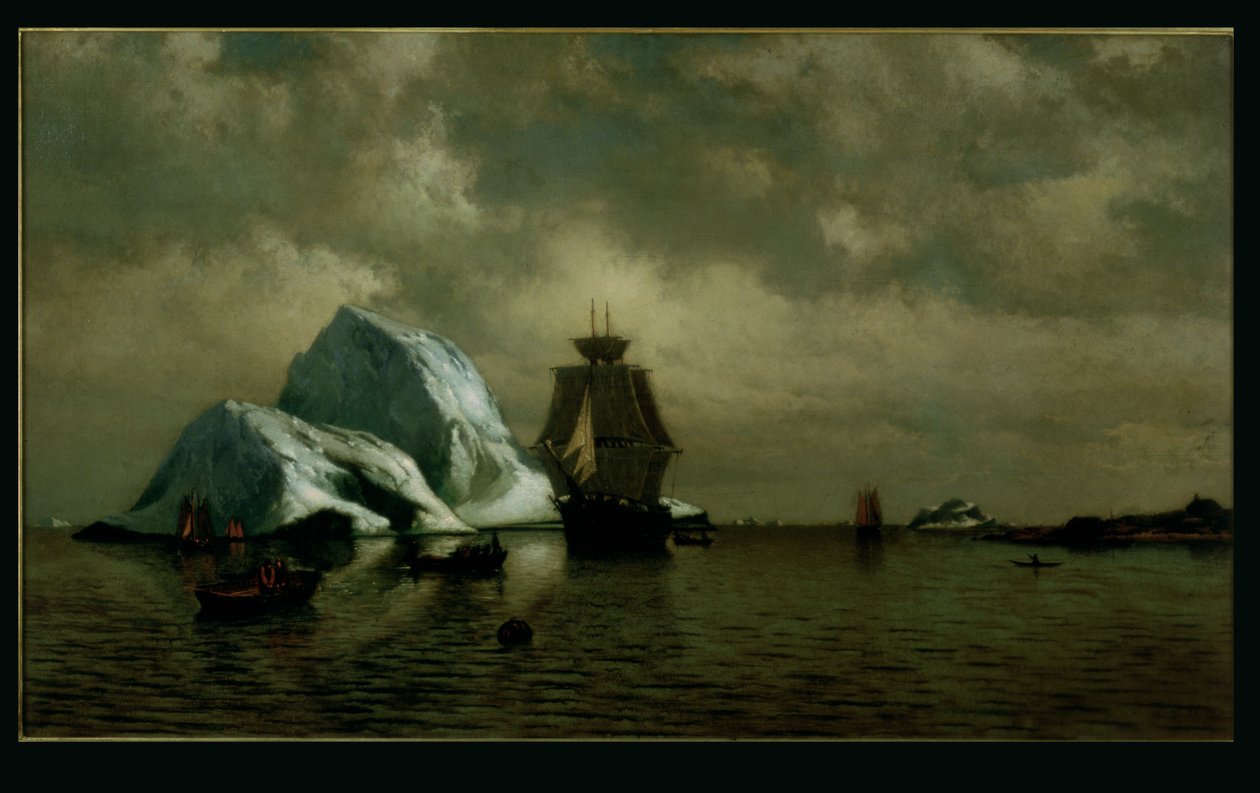 Odpoledne na pobřeží Labradoru od William Bradford