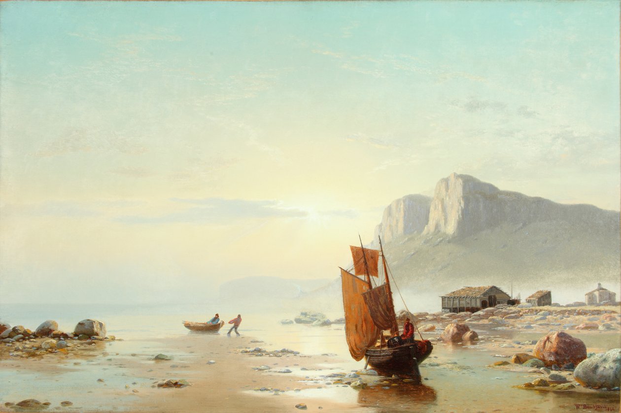 Pobřeží Labradoru, 1866 od William Bradford