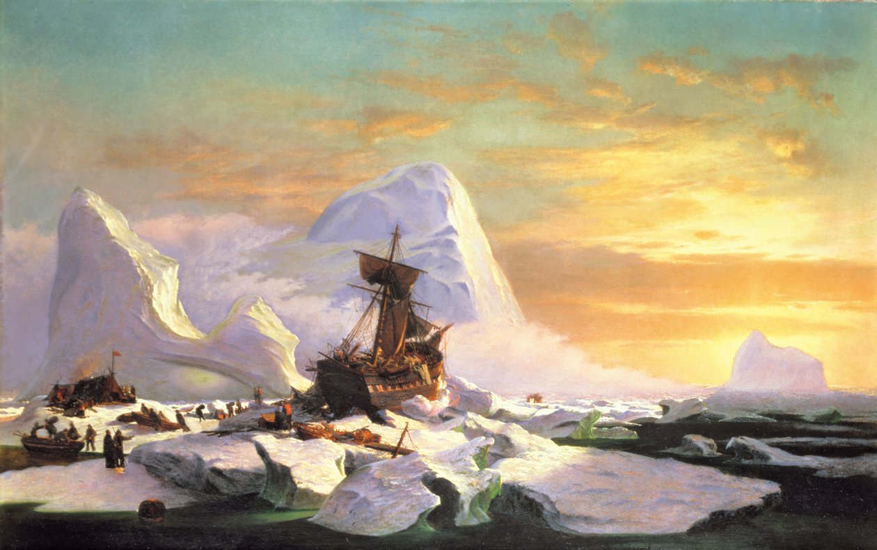 Rozdrcený v ledu od William Bradford