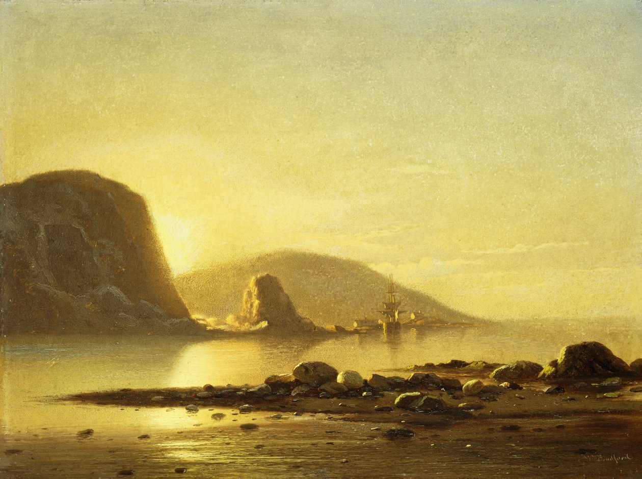 Sunrise Cove, od William Bradford