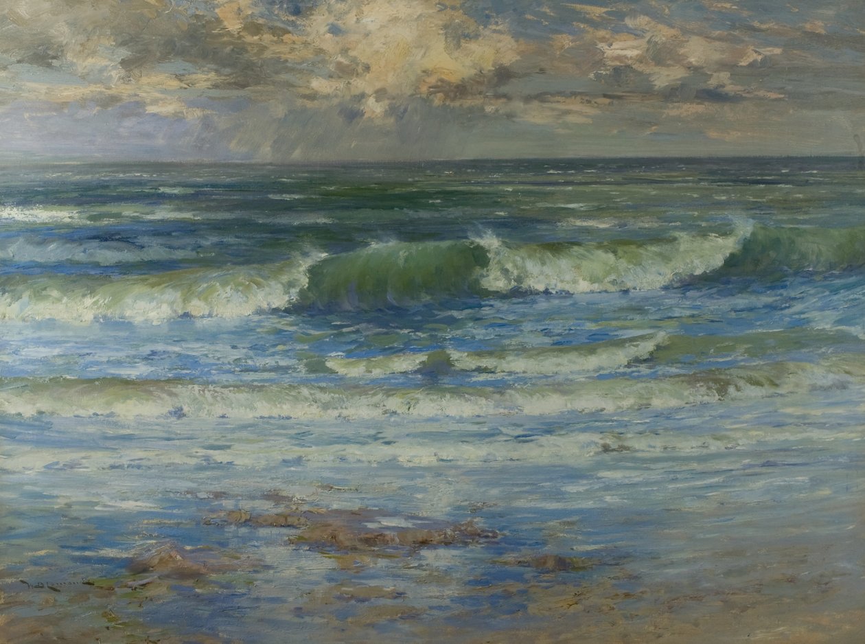 Severní moře (olej na plátně) od William Bradley Lamond