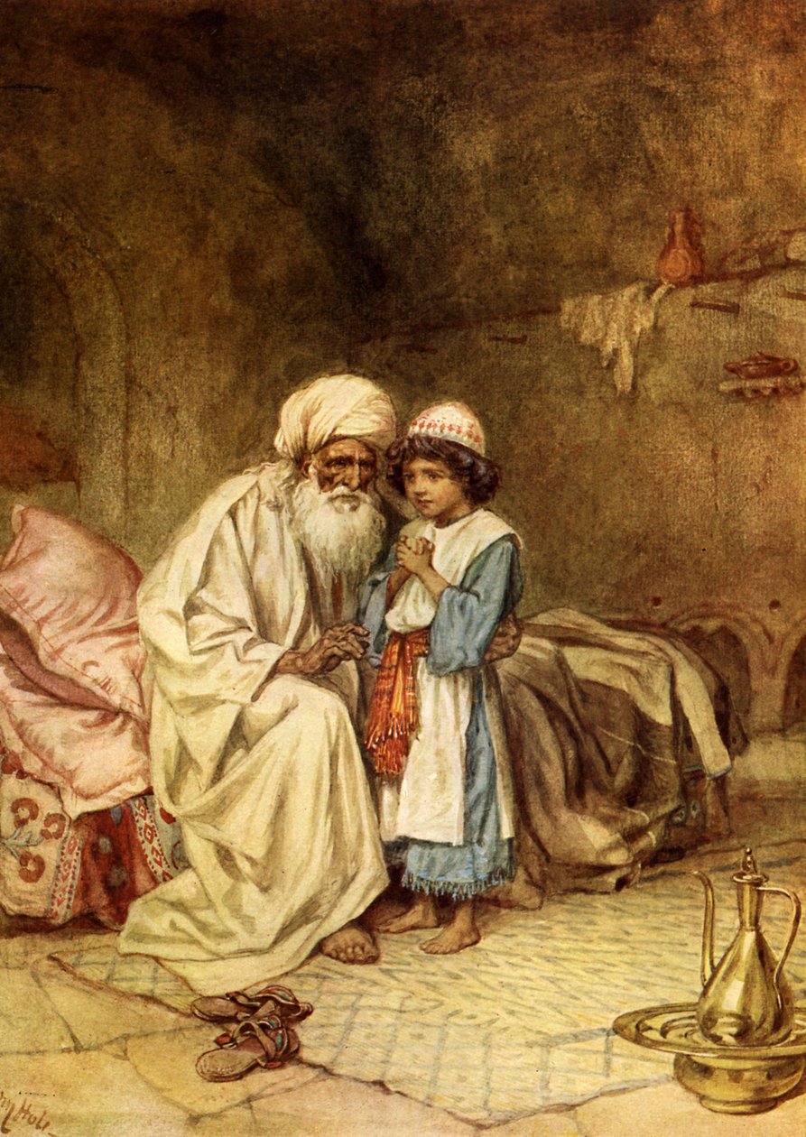 Eli a Samuel. A řekl: To je Pán: - Bible od William Brassey Hole