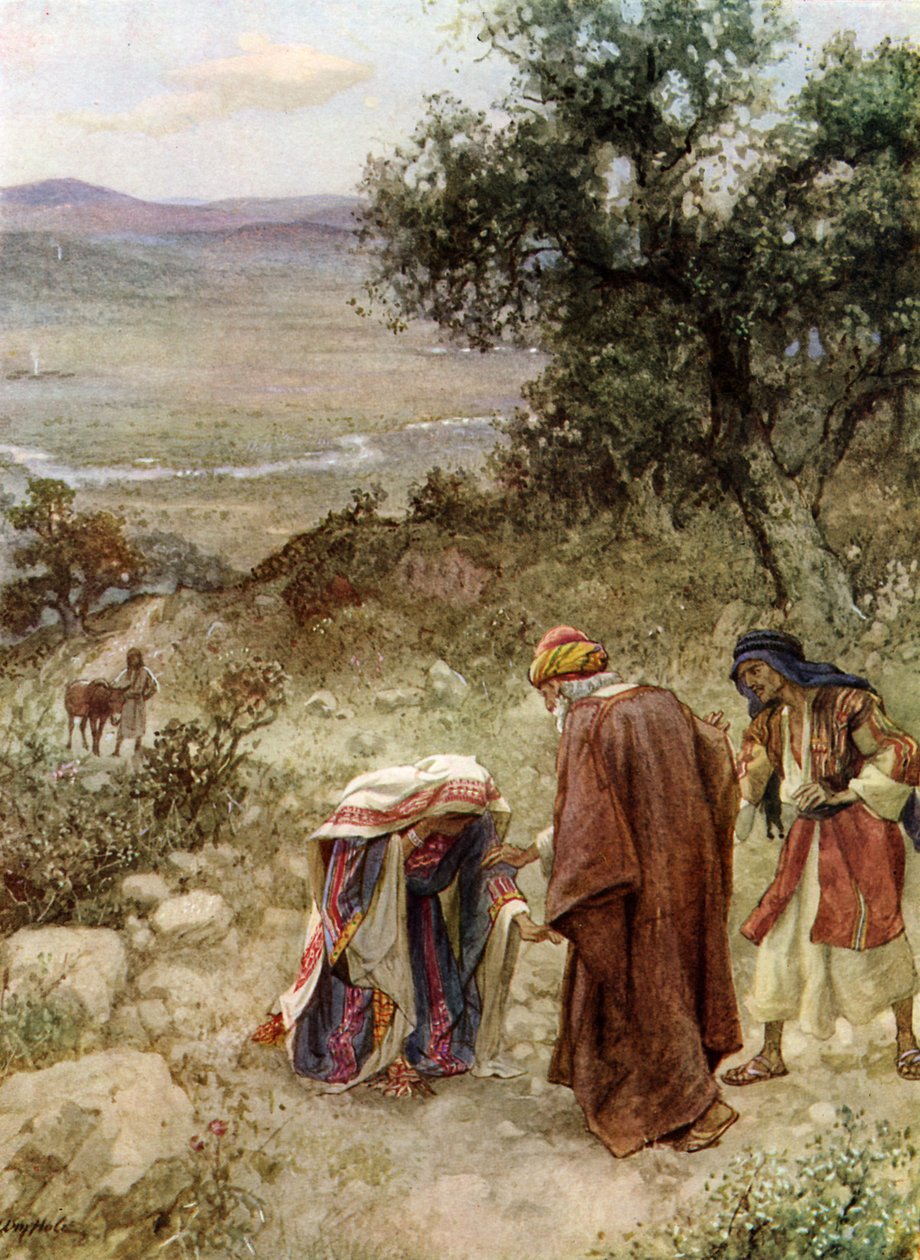 Elizeus a žena Sunamitka - Bible od William Brassey Hole