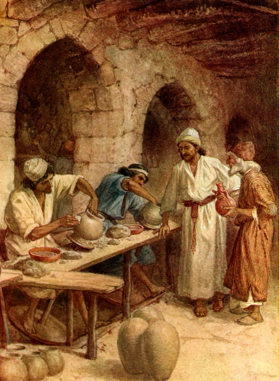 Jeremiáš a hrnčíř - Bible od William Brassey Hole