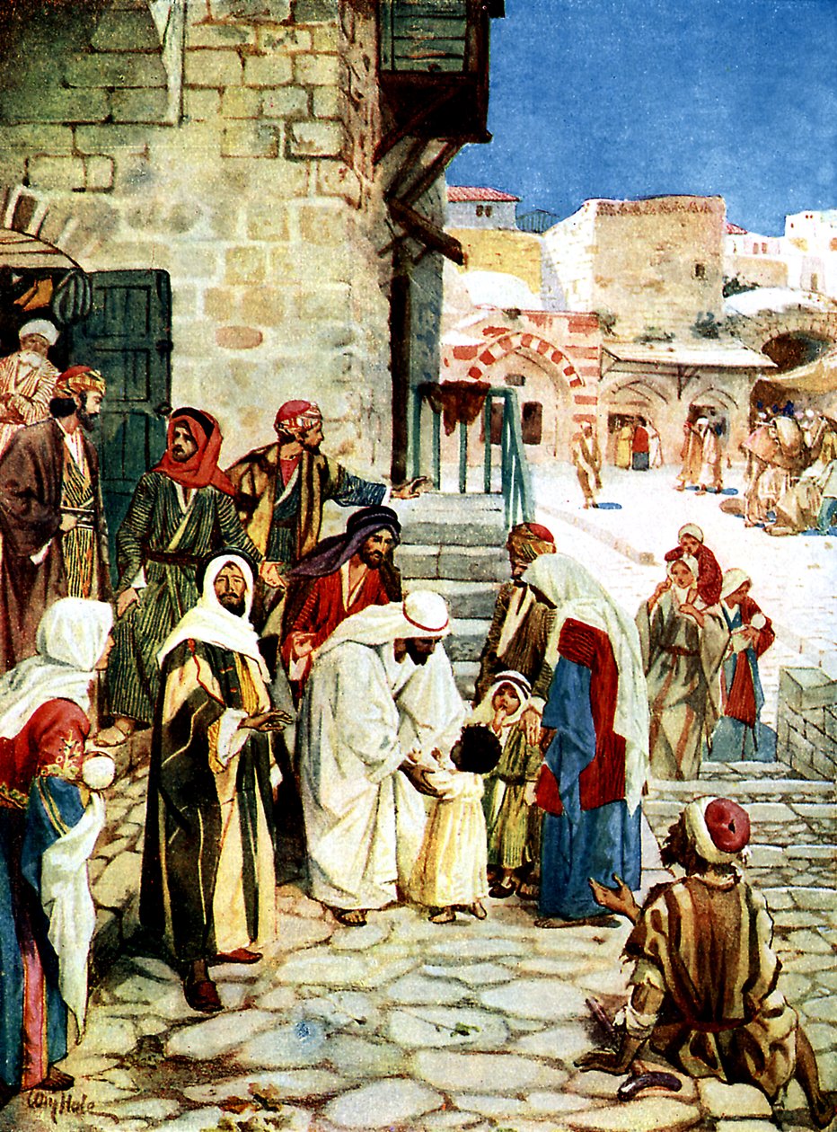Ježíš a malé děti - Bible od William Brassey Hole