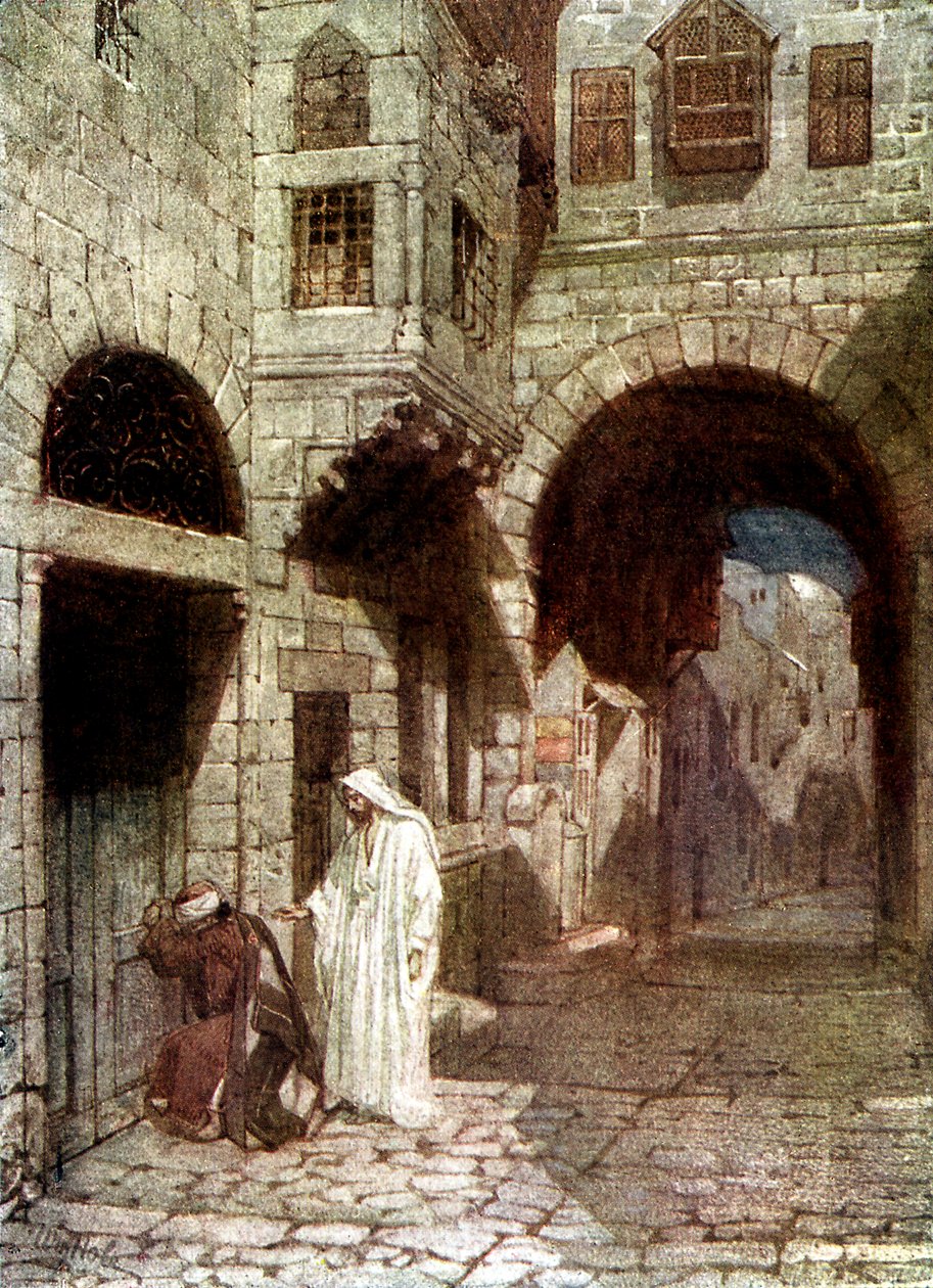 Ježíš se zjevuje Petrovi - Bible od William Brassey Hole