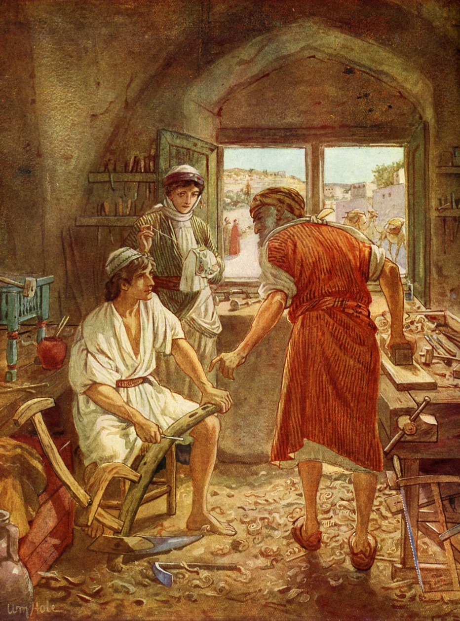 Ježíš jako mladý muž - Bible od William Brassey Hole