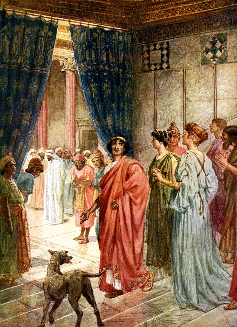 Ježíš je poslán k Herodovi – Bible od William Brassey Hole