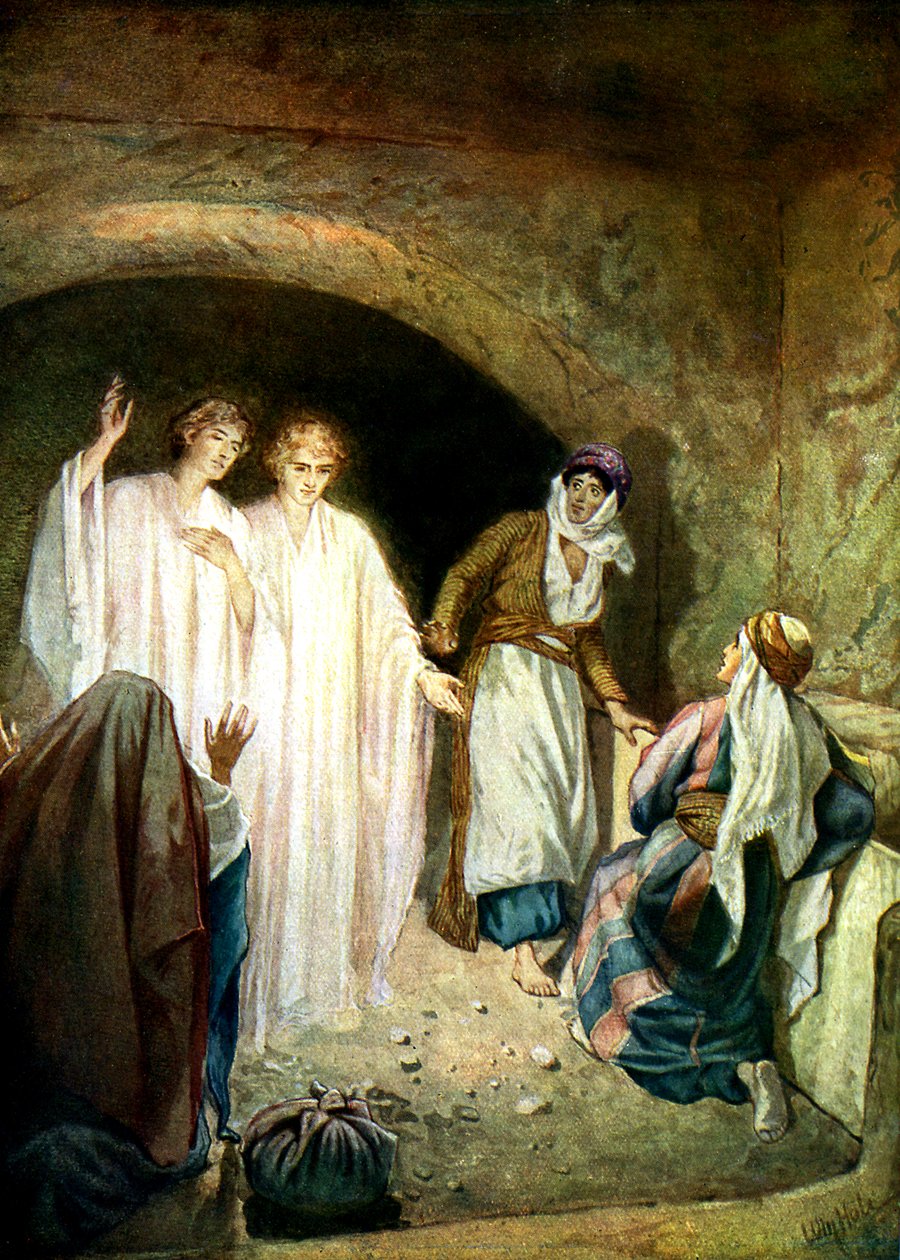 Ježíšův hrob je nalezen prázdný - Bible od William Brassey Hole