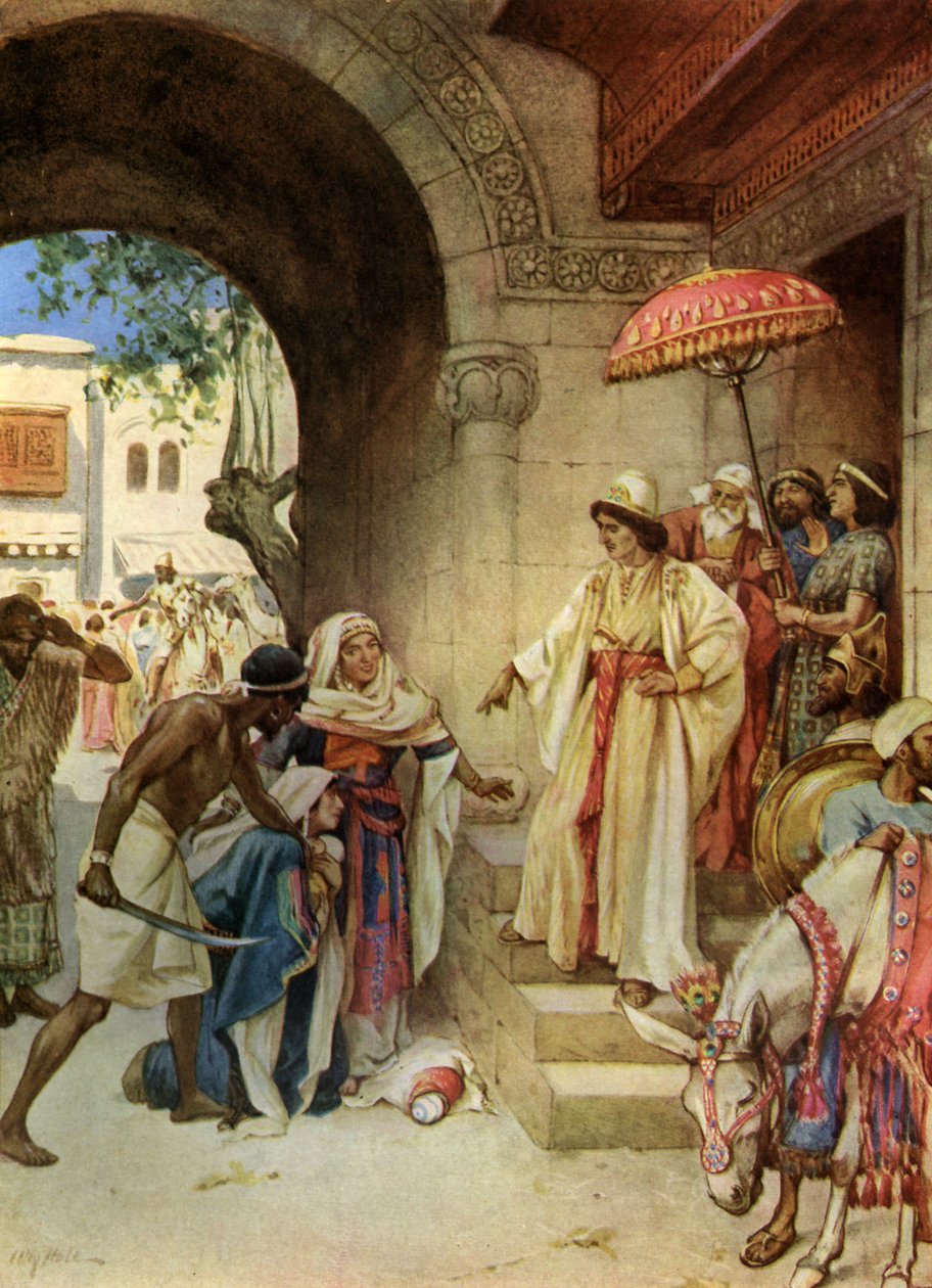 Soud Šalamounův - Bible od William Brassey Hole