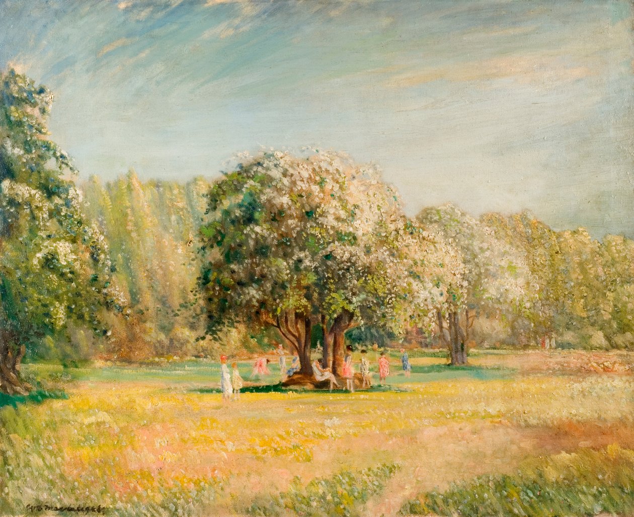 Blossom Time, Epping Forest, Essex od William Brown MacDougall