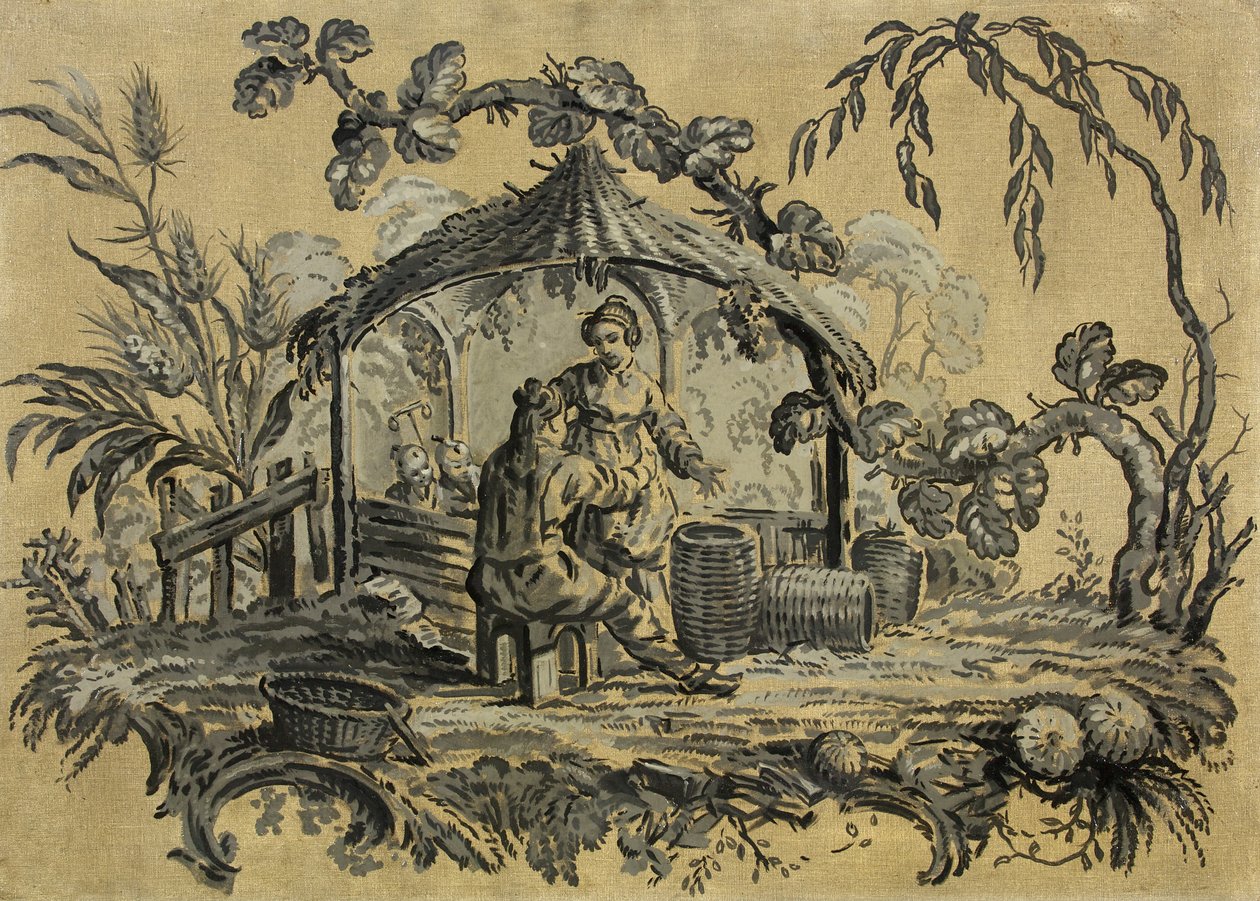 Chinoiserie (olej na plátně) od William Bruce Ellis Ranken