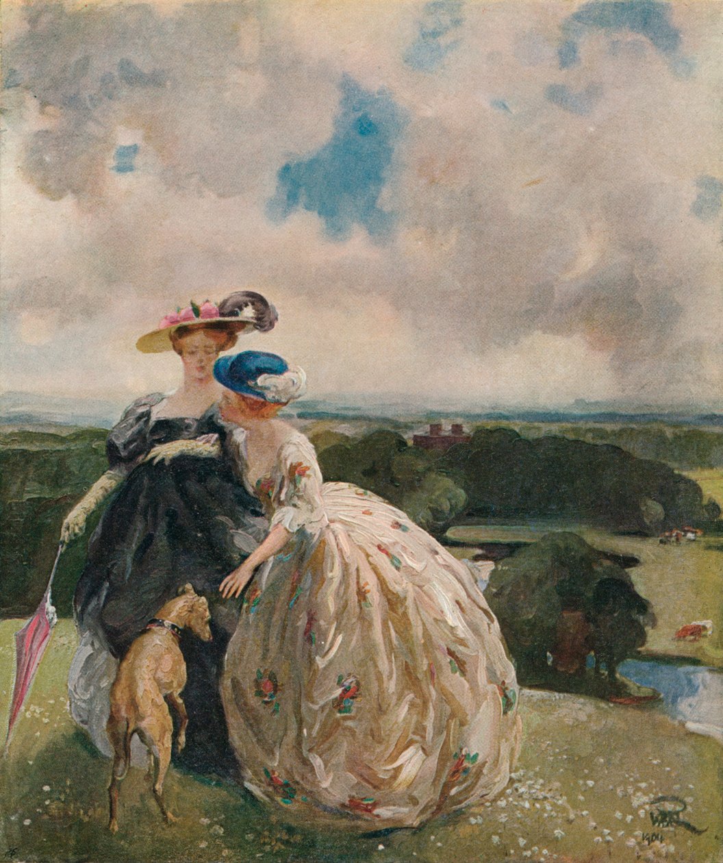 V parku, Dalswinton, 1904, 1906 od William Bruce Ellis Ranken