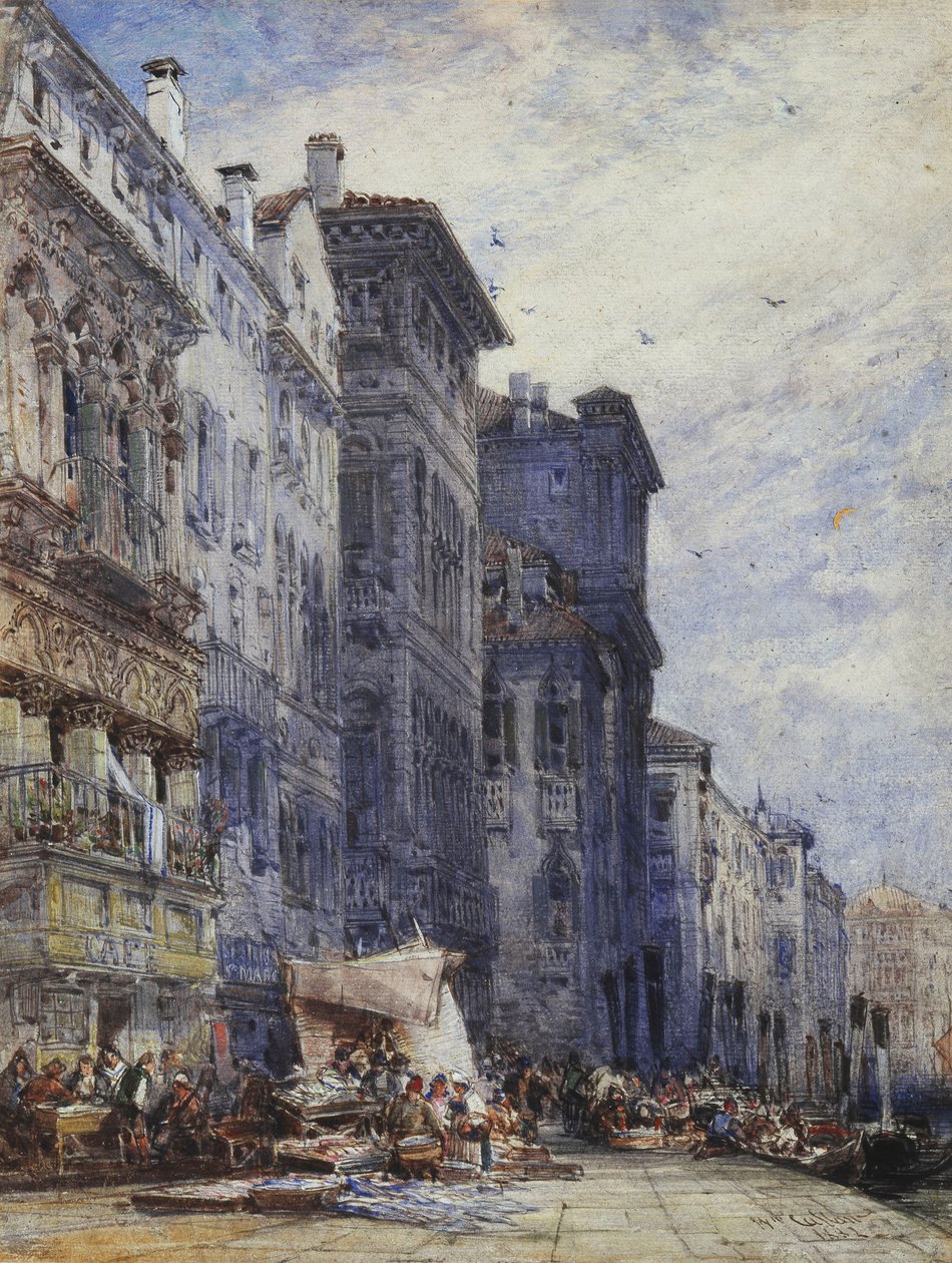 Tržiště, Coburg, od William Callow