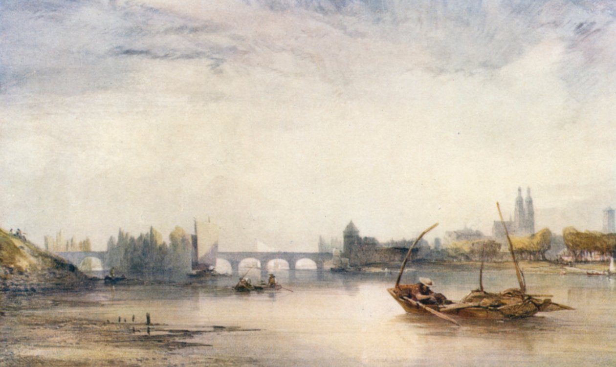 Prohlídky (barevná litografie) od William Callow