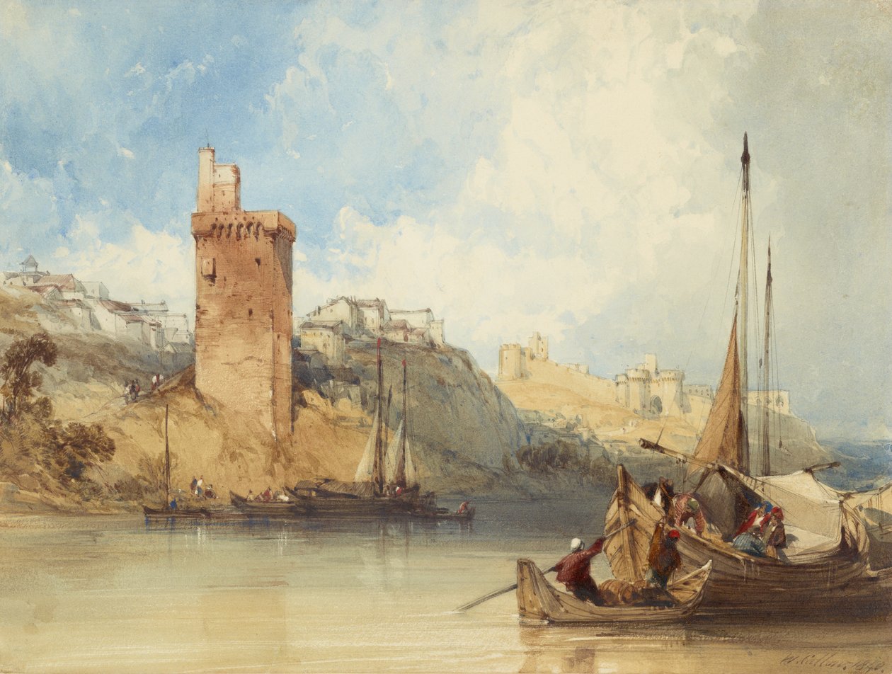 Villeneuve u Avignonu od William Callow