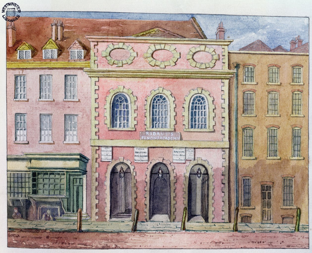 Královské divadlo, Haymarket, 1783 od William Capon