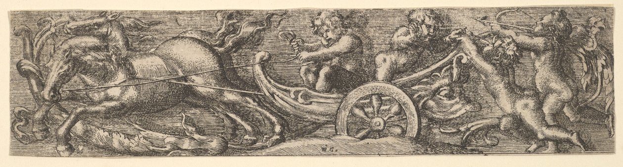 Vůz s mušlí, 1654. od William Carter