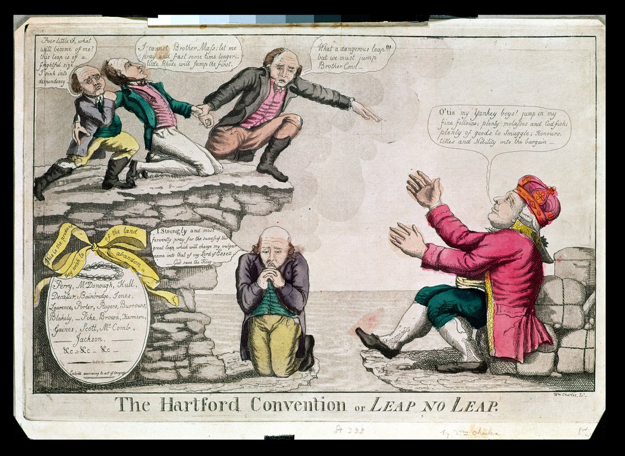 Hartfordský konvent aneb "Skok bez skoku", únor 1815 od William Charles