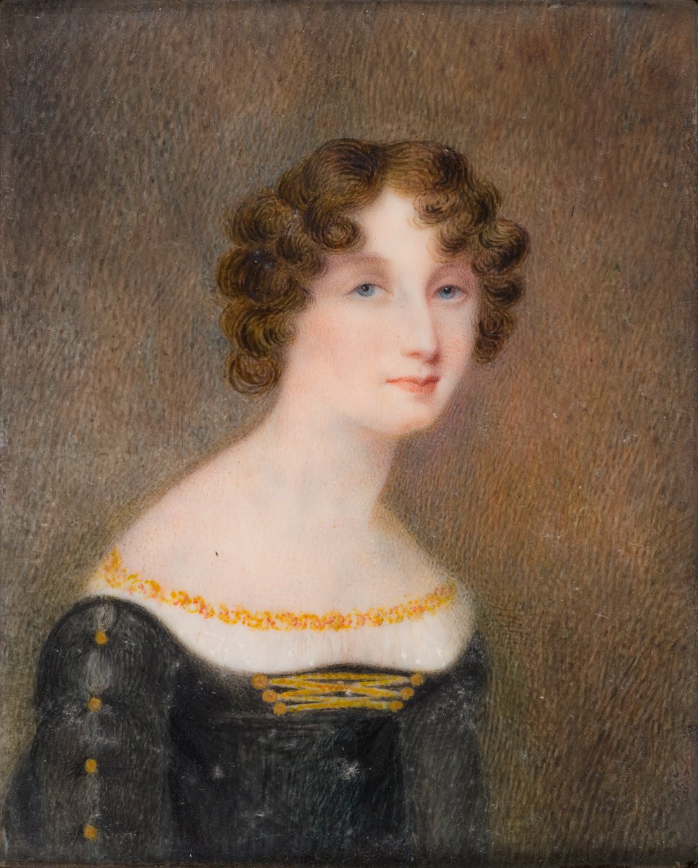 Portrét Georginy Elizabeth Moncreiffové, manželky druhého hraběte z Bradfordu (1792-1842) od William Charles Ross
