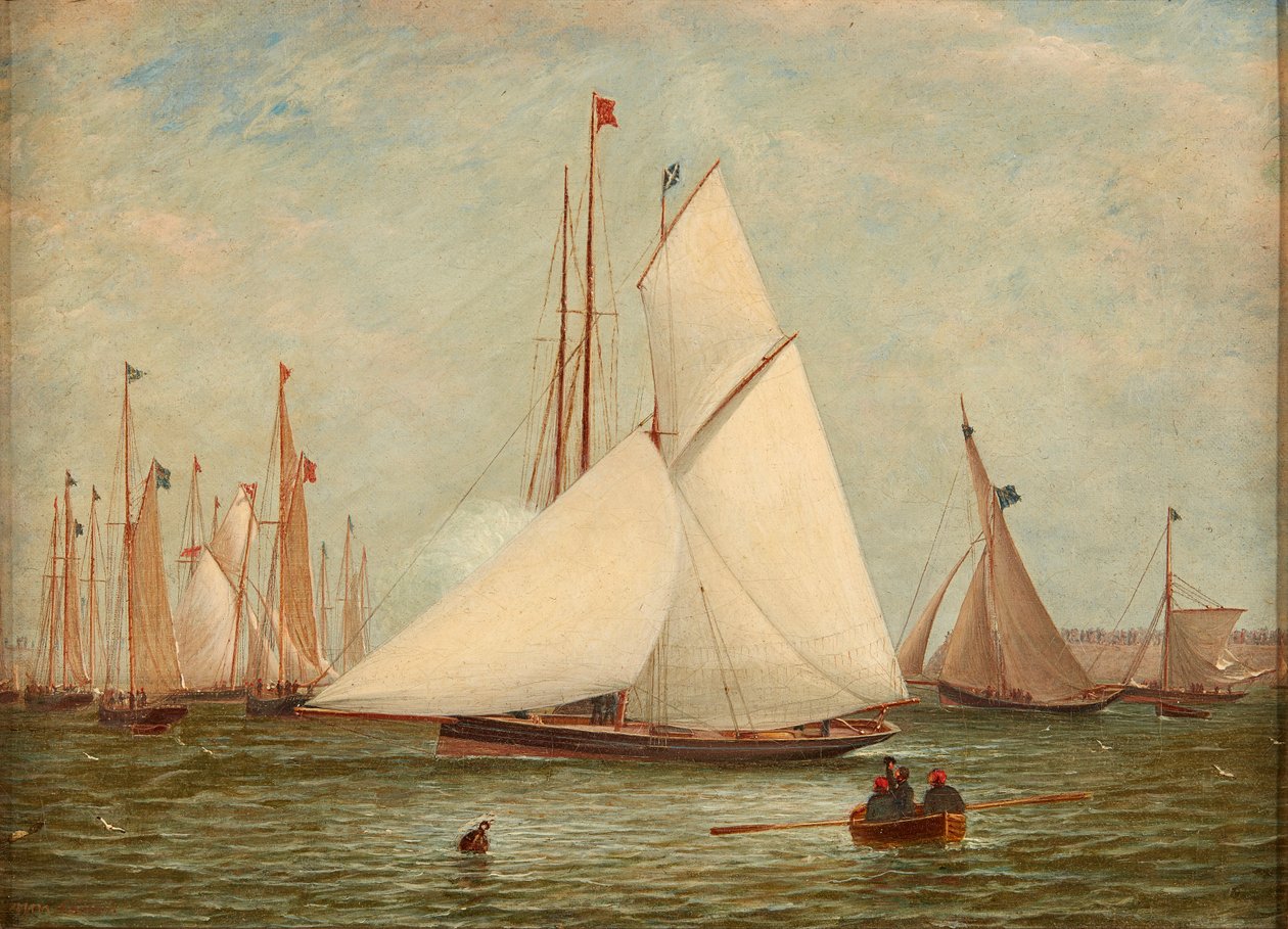 Finishing Gun (olej na plátně) od William Clark