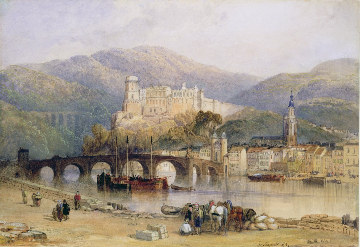 Heidelberg, Německo od Clarkson Frederick Stanfield