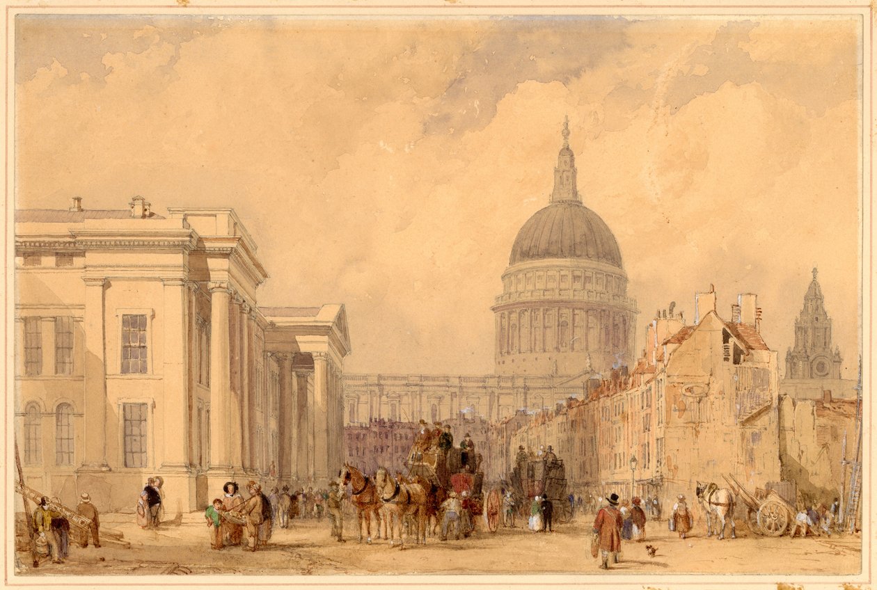 The Post Office, St Martins le Grand, Londýn, s St Paul