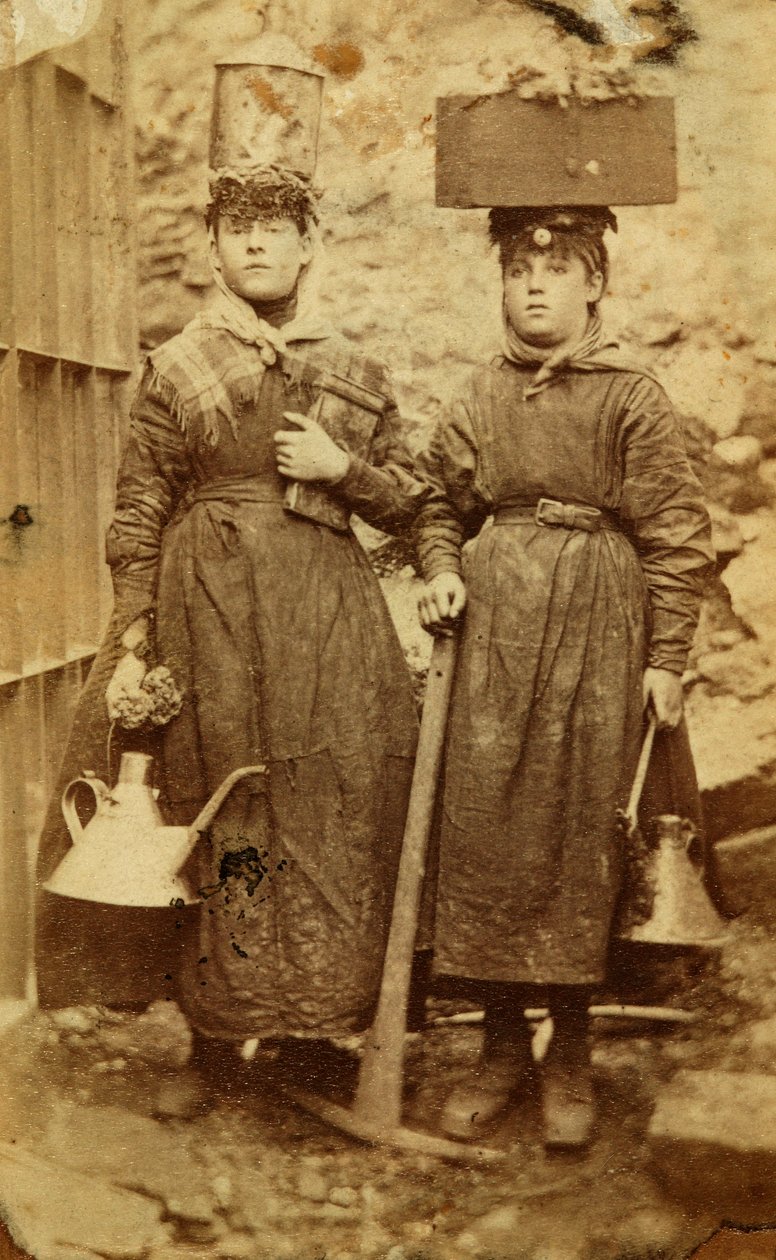 Dělníci z Tredegar Iron Works, Wales od William Clayton