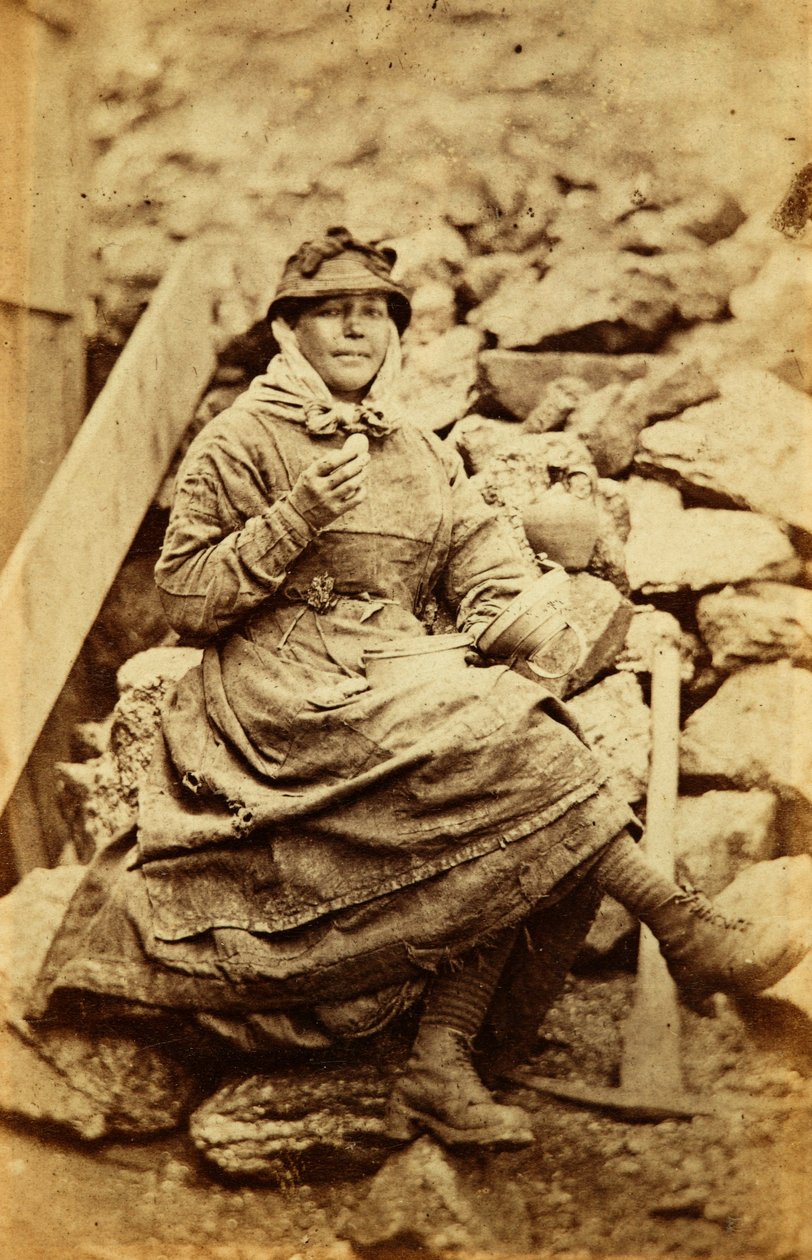 Dělníci z Tredegar Iron Works, Wales od William Clayton
