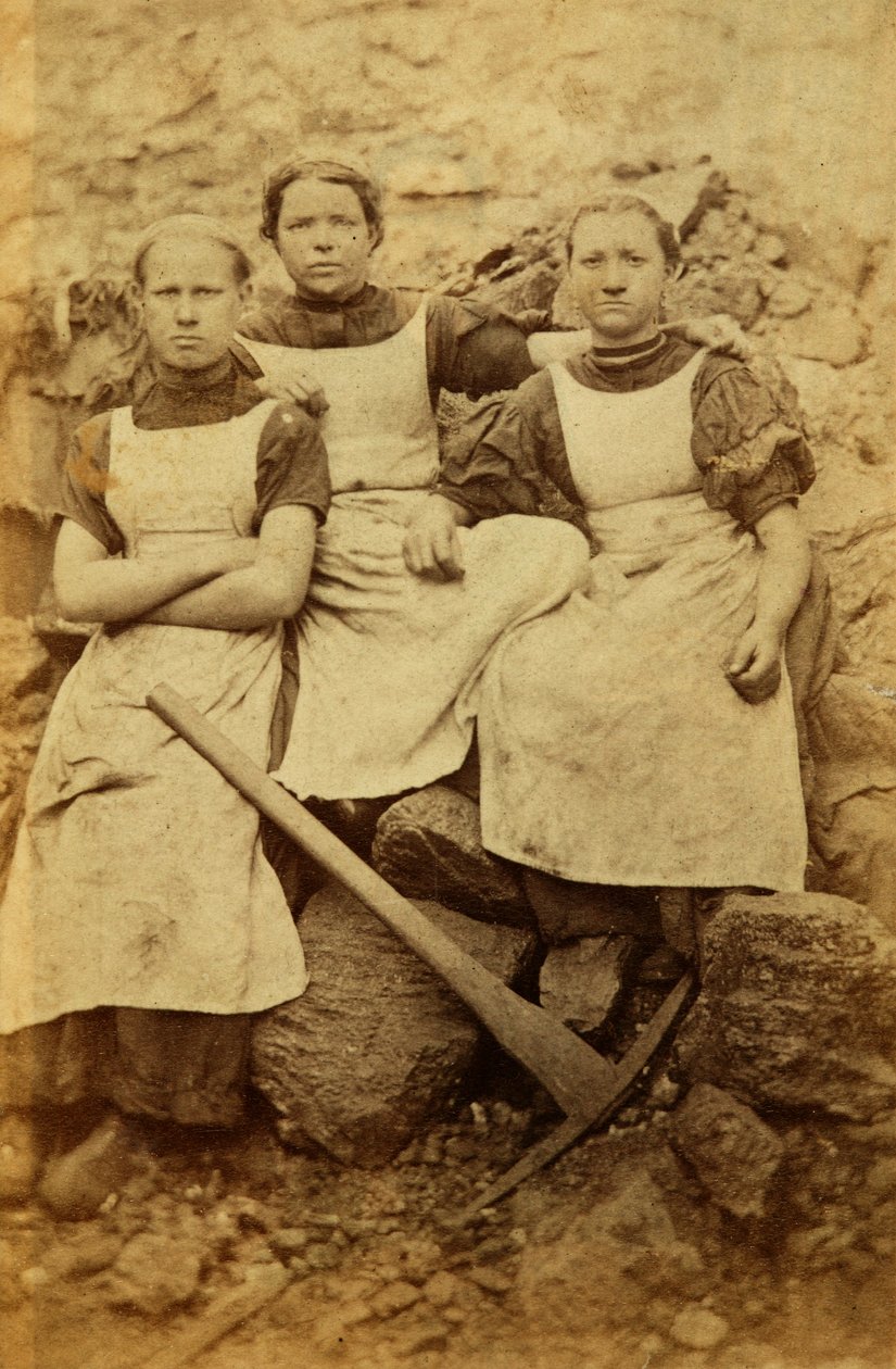 Dělníci z Tredegar Iron Works, Wales od William Clayton