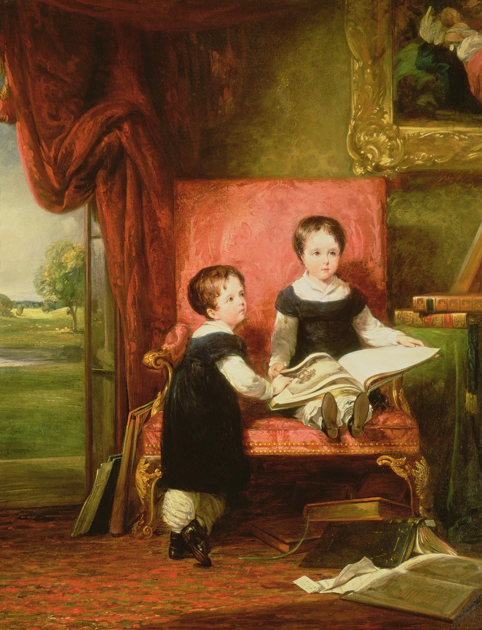 Lord Charles a lord Thomas Pelham Clinton od William Collins
