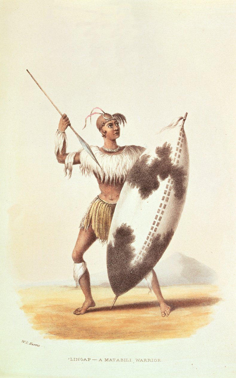 Lingap, Matabili Warrior, ilustrace z 