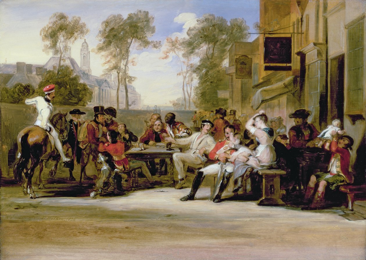 Chelsea Pensioners, 1836 (board) od William Crimea Simpson