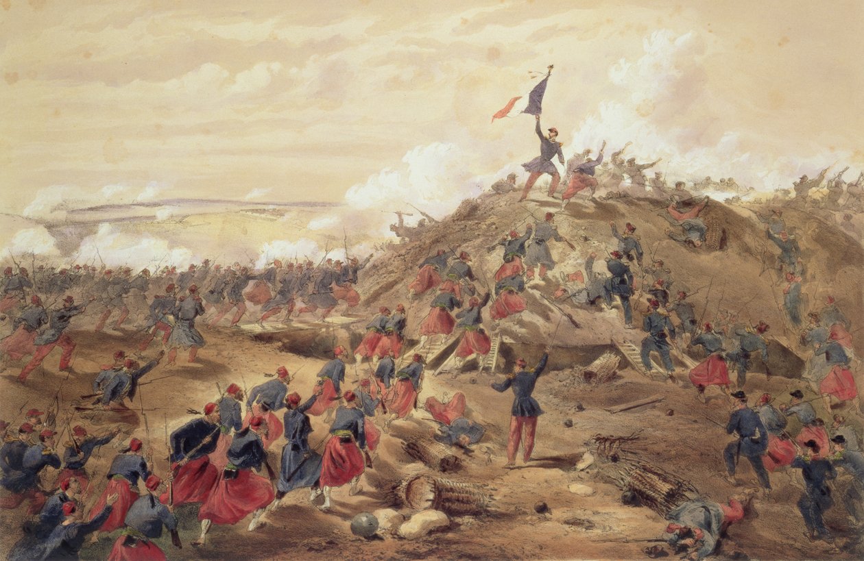 The Attack on the Malakoff, deska z 