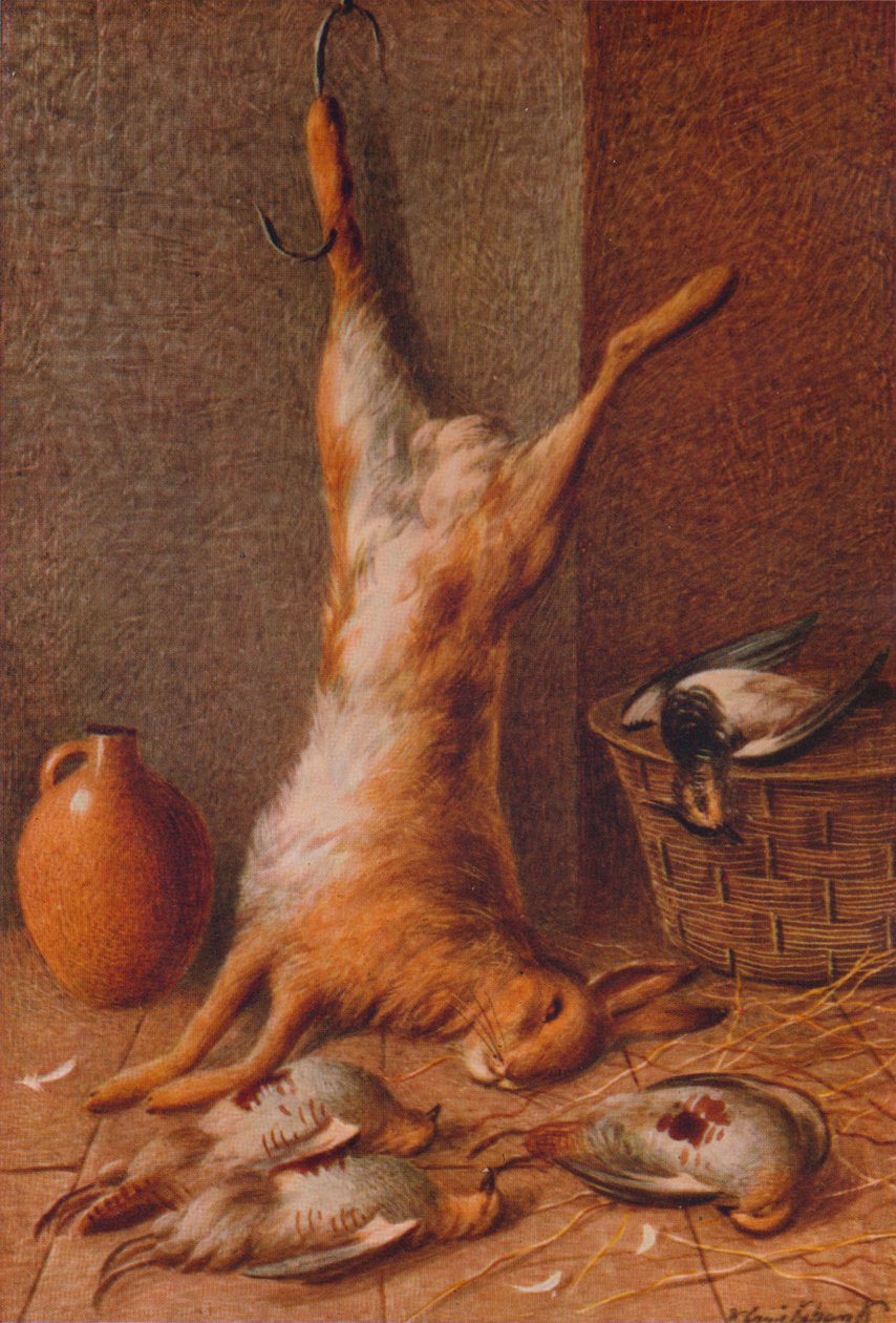 Zátiší zajíc, c1895 od William Cruikshank