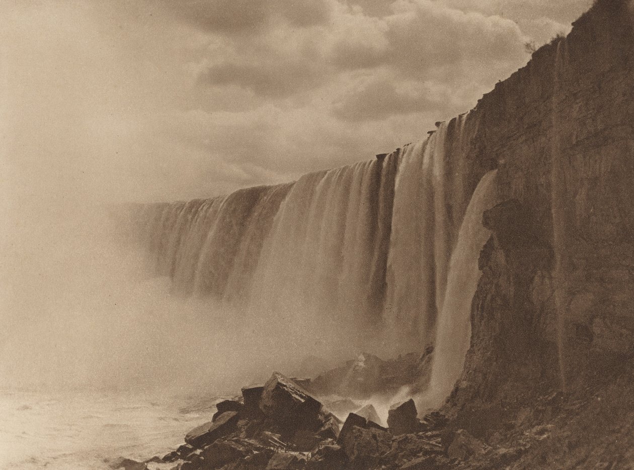 Niagarské vodopády, 1899 (foto) od William D. Murphy