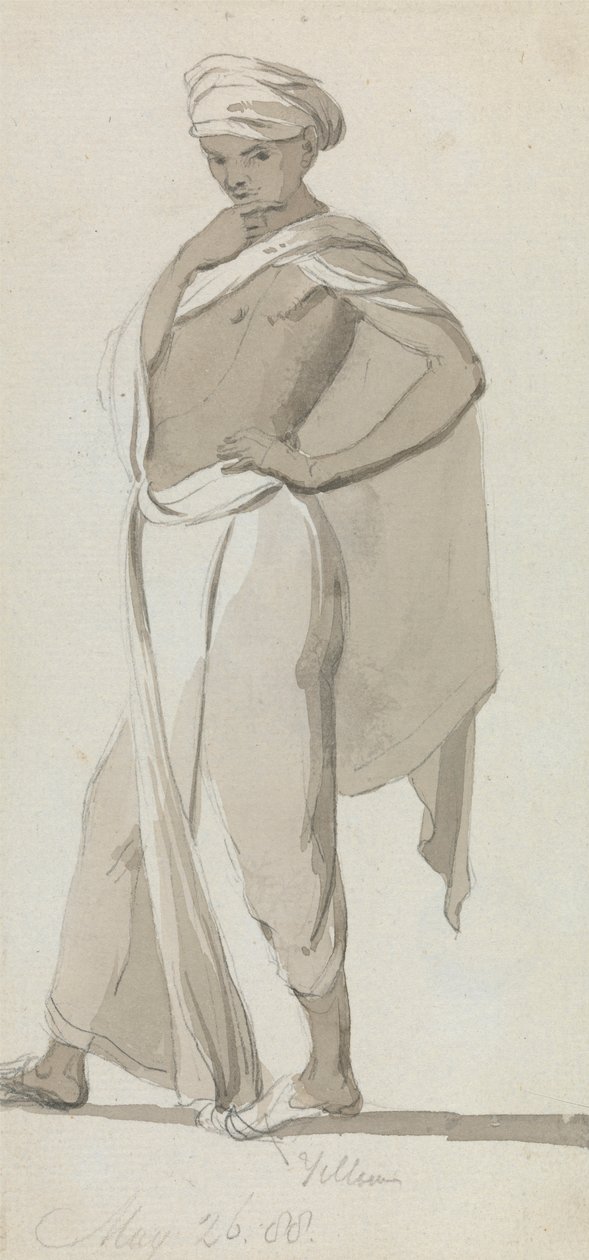 Mladý Indián od William Daniell