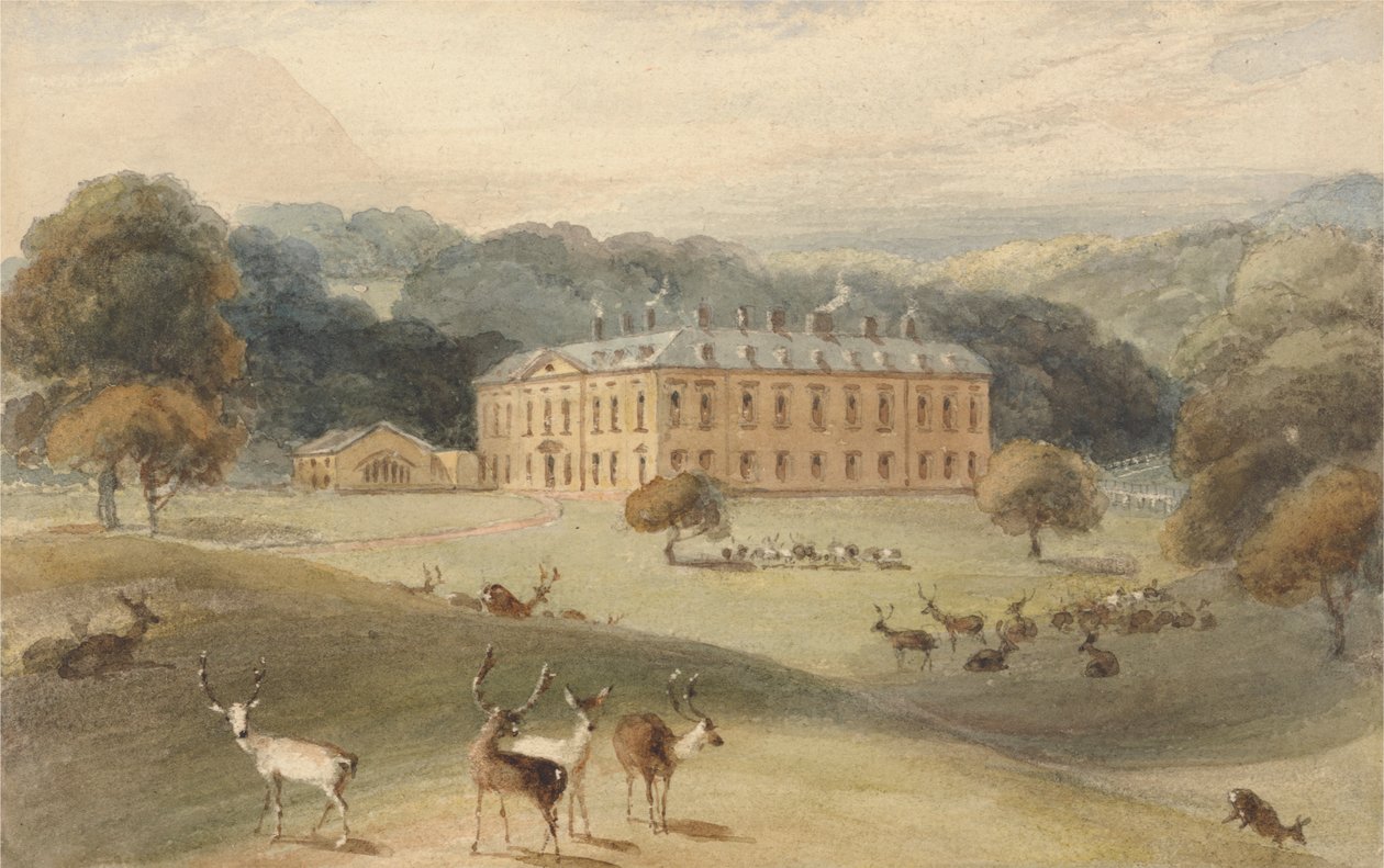 Althorp House, Northamptonshire od William Daniell