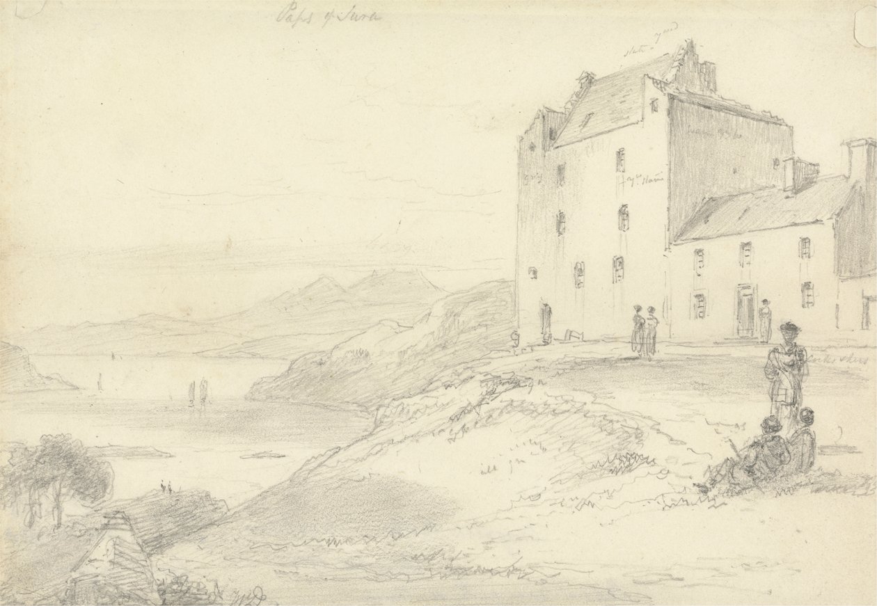 Craignish Castle, Jura od William Daniell