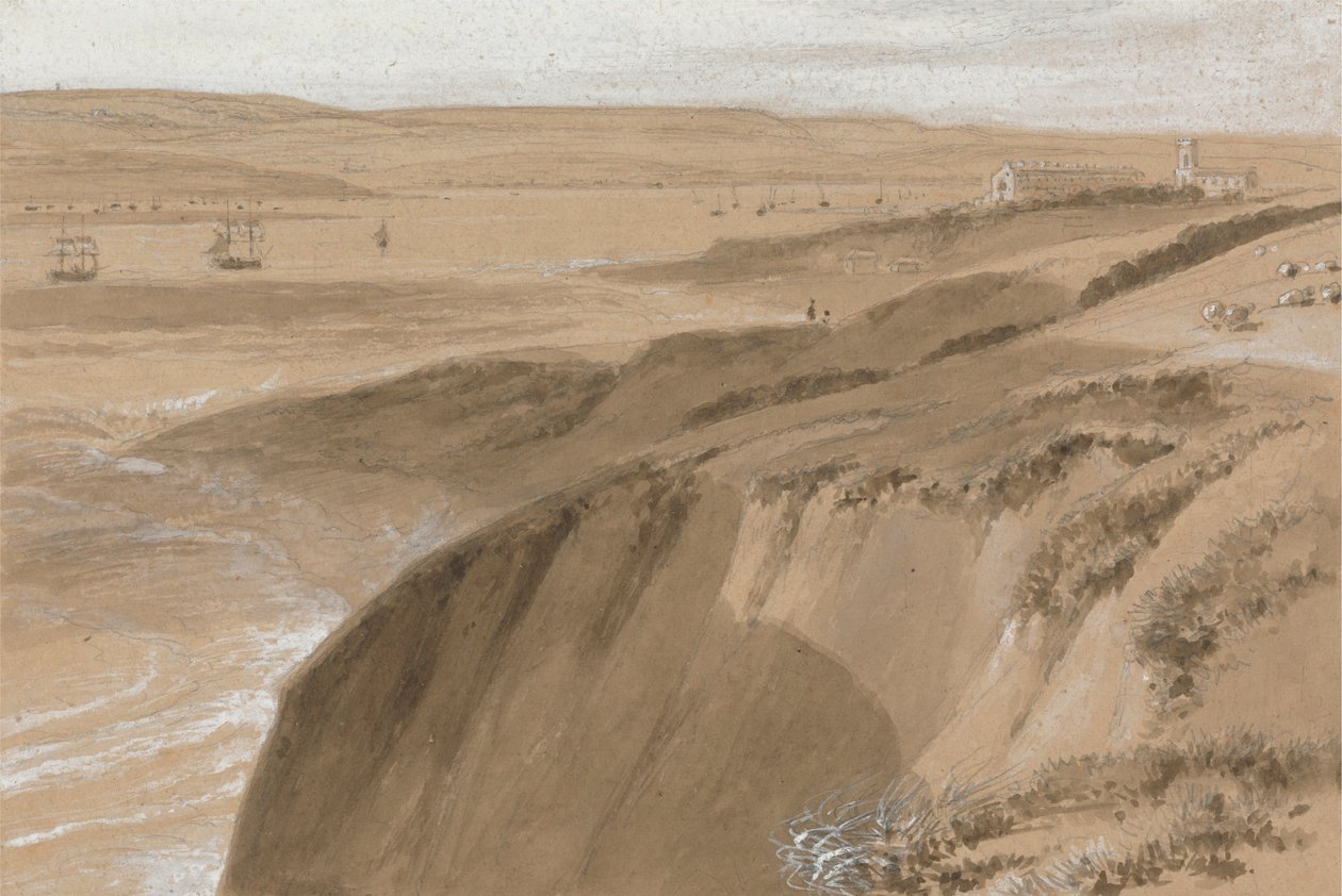 Exmouth, Devon od William Daniell