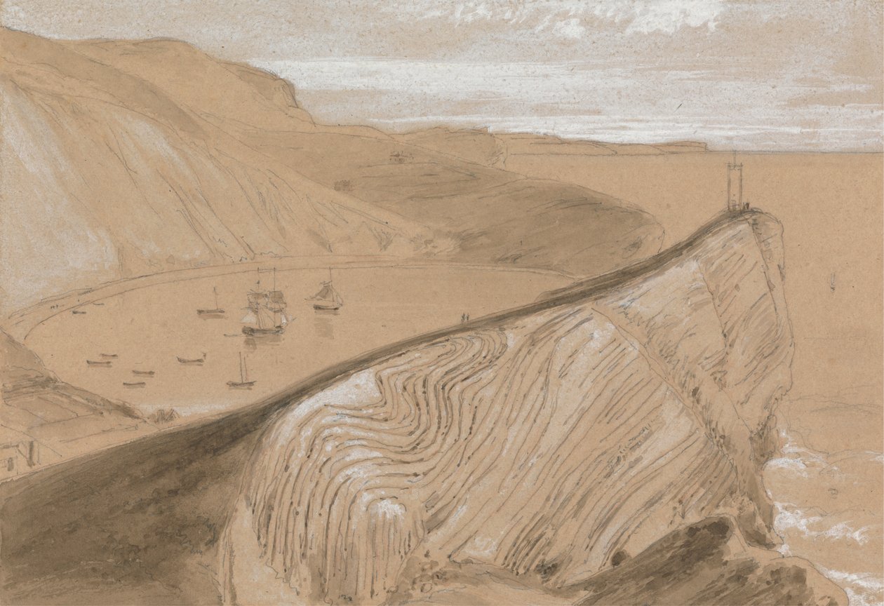 Lulworth Cove od William Daniell