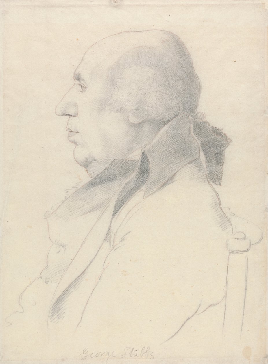 Portrét George Stubbse od William Daniell
