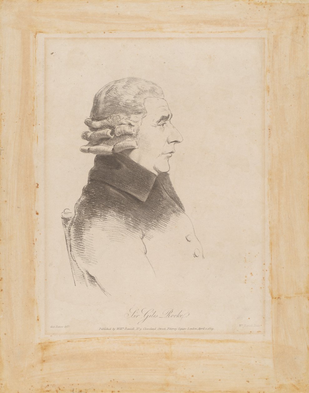 Sir Giles Rooke od William Daniell